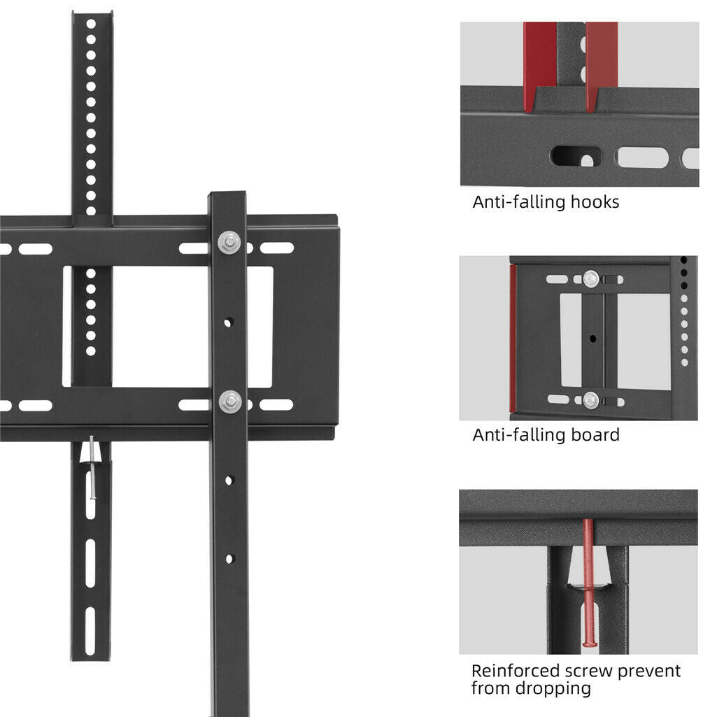 32-100 inch Height Adjustable TV Floor Stand