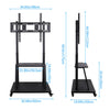 Heavy Duty 40-100 inch Mobile TV Trolley Rolling TV Floor Stand