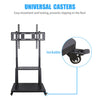 Heavy Duty 40-100 inch Mobile TV Trolley Rolling TV Floor Stand