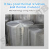 30M*1.2M silver air bubble cell insulation reflective foil roof aluminium